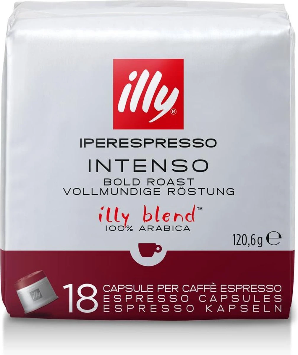 Illy - Iperespresso Koffie Home Intenso 6 X 18 Capsules 4 Illy - Iperespresso Koffie Home Intenso 6 X 18 Capsules - Afbeelding 2