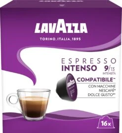 Lavazza Espresso Intenso Capsules - Geschikt Voor Dolce Gusto Apparaat - 16 Stuks X3 8 Lavazza Espresso Intenso Capsules - Geschikt Voor Dolce Gusto Apparaat - 16 Stuks X3 -Koffiedranken 1095x1200
