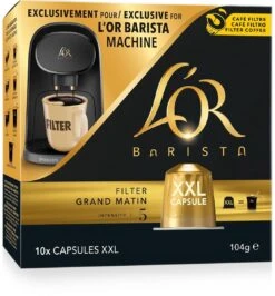 L'OR BARISTA XXL Filter Grand Matin (5) - 5 X 10 Koffiecups 26 L'OR BARISTA XXL Filter Grand Matin (5) - 5 X 10 Koffiecups -Koffiedranken 1115x1200