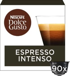 Nescafé Dolce Gusto Espresso Intenso Capsules - 90 Koffiecups -Koffiedranken 1116x1200