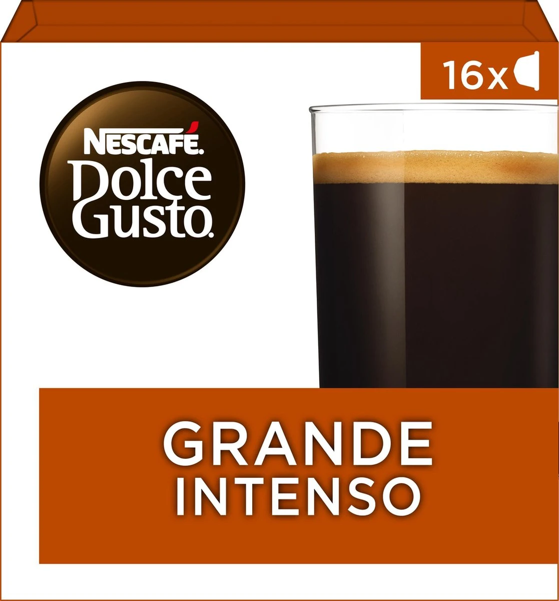 Nescafé Dolce Gusto Capsules Grande Intenso - 48 Koffiecups - Geschikt Voor 48 Koppen Koffie 4 Nescafé Dolce Gusto Capsules Grande Intenso - 48 Koffiecups - Geschikt Voor 48 Koppen Koffie - Afbeelding 2