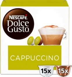 Nescafé Dolce Gusto Cappuccino Capsules - 90 Koffiecups -Koffiedranken 1122x1200 2