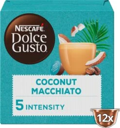 Nescafé Dolce Gusto Coconut Macchiato Capsules - Vegan Koffie - 36 Koffiecups 17 Nescafé Dolce Gusto Coconut Macchiato Capsules - Vegan Koffie - 36 Koffiecups -Koffiedranken 1126x1200 1