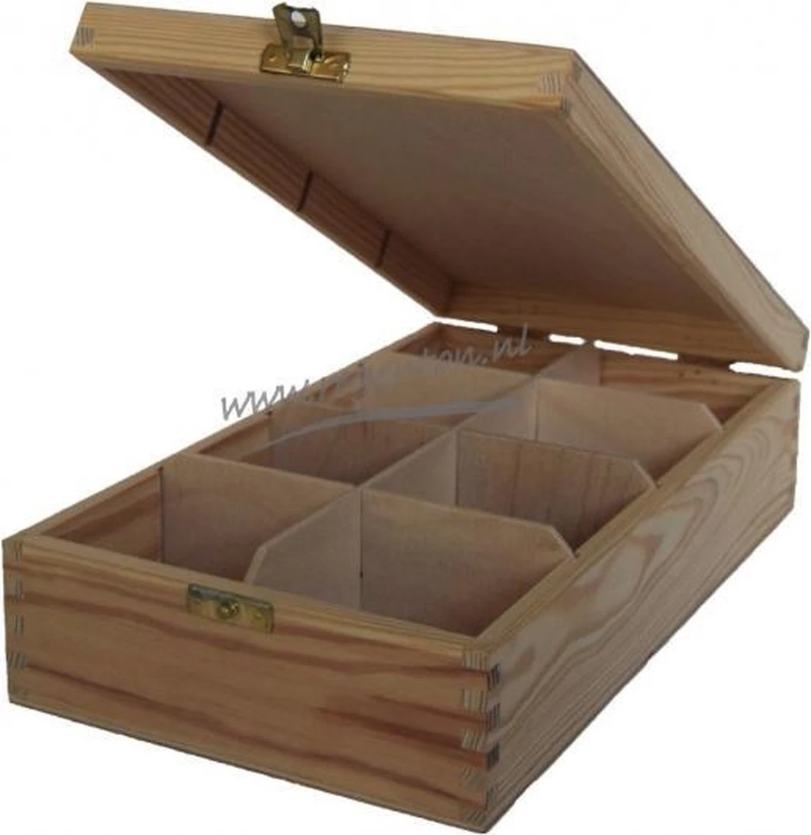 Theekist Blanco Naturel 8 Vak (2x4) 4 Theekist Blanco Naturel 8 Vak (2x4) - Afbeelding 2