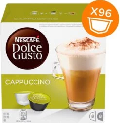 Nescafé Dolce Gusto Cappuccino - 6 X 16 Capsules 8 Nescafé Dolce Gusto Cappuccino - 6 X 16 Capsules -Koffiedranken 1171x1200 1