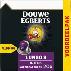 Douwe Egberts Lungo Intens Koffiecups - Intensiteit 8/12 - 10 X 20 Capsules -Koffiedranken 1198x1200 7