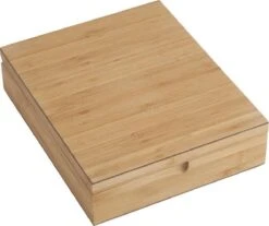 Bredemeijer - Theedoos 9-vaks Gesloten Bamboe Natural 8 Bredemeijer - Theedoos 9-vaks Gesloten Bamboe Natural -Koffiedranken 1200x1007