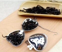 Merkloos RVS Thee Ei Hartje | Theefilter Mannetje | Losse Theezeef | Kruidenhart | Zeef | Tang | Infuser | Thee Ei | RVS | 1 Stuks -Koffiedranken 1200x1010 1