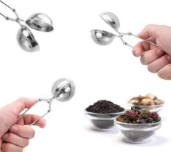 Theezeef Met Handvat Inclusief Lekplaatje - Set Van 2 Stuks - Thee Ei Voor Losse Thee - Theefilter Voor Losse Thee - Thee Infuser -Koffiedranken 1200x1062 1