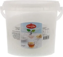 Witte Kandij Suiker Fijn Van Gilse Emmer 2,5 Kilo XXL (koffie Suiker)