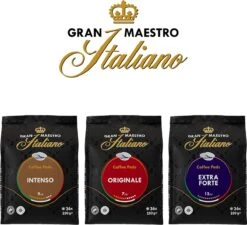 Gran Maestro Italiano – Extra Forte - Koffiepads - Senseo Compatibel Pads – Krachtig En Karakteristiek - 6 X 36 Pads 7 Gran Maestro Italiano – Extra Forte - Koffiepads - Senseo Compatibel Pads – Krachtig En Karakteristiek - 6 X 36 Pads -Koffiedranken 1200x1094 2