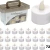Merkloos Set Theelichtjes LED - Box Met 72 Stuks - INCLUSIEF Batterijen -Koffiedranken 1200x1097 1