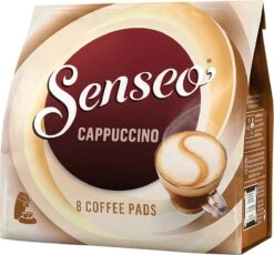 Senseo Cappuccino Koffiepads - 2/9 Intensiteit - 10 X 8 Pads 20 Senseo Cappuccino Koffiepads - 2/9 Intensiteit - 10 X 8 Pads -Koffiedranken 1200x1116