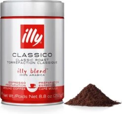 Illy Classico Gemalen Koffie - 6 X 250 Gram 5 Illy Classico Gemalen Koffie - 6 X 250 Gram -Koffiedranken 1200x1122 5