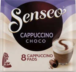 Senseo Koffiepads Variatiepakket Melkvarianten - 80 Pads - 6 Smaakvarianten -Koffiedranken 1200x1136 5