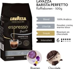 Lavazza Espresso Barista Perfetto Koffiebonen - 500 Gram X4 11 Lavazza Espresso Barista Perfetto Koffiebonen - 500 Gram X4 -Koffiedranken 1200x1137 1
