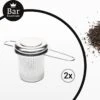 Bar Essentials® Theezeef Met Inklapbare Handgreepjes én Lekplaatje (set Van 2) - Fijnmazig Theefilter Voor Losse Thee - Theezeefjes Voor Losse Thee RVS - Theefilter Voor Losse Thee - Theezeef - Theefilter RVS 1 Bar Essentials® Theezeef Met Inklapbare Handgreepjes én Lekplaatje (set Van 2) - Fijnmazig Theefilter Voor Losse Thee - Theezeefjes Voor Losse Thee RVS - Theefilter Voor Losse Thee - Theezeef - Theefilter RVS -Koffiedranken 1200x1142 3