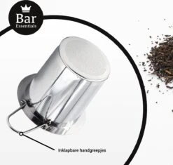 Bar Essentials® Theezeef Met Inklapbare Handgreepjes én Lekplaatje (set Van 2) - Fijnmazig Theefilter Voor Losse Thee - Theezeefjes Voor Losse Thee RVS - Theefilter Voor Losse Thee - Theezeef - Theefilter RVS 8 Bar Essentials® Theezeef Met Inklapbare Handgreepjes én Lekplaatje (set Van 2) - Fijnmazig Theefilter Voor Losse Thee - Theezeefjes Voor Losse Thee RVS - Theefilter Voor Losse Thee - Theezeef - Theefilter RVS -Koffiedranken 1200x1142 5
