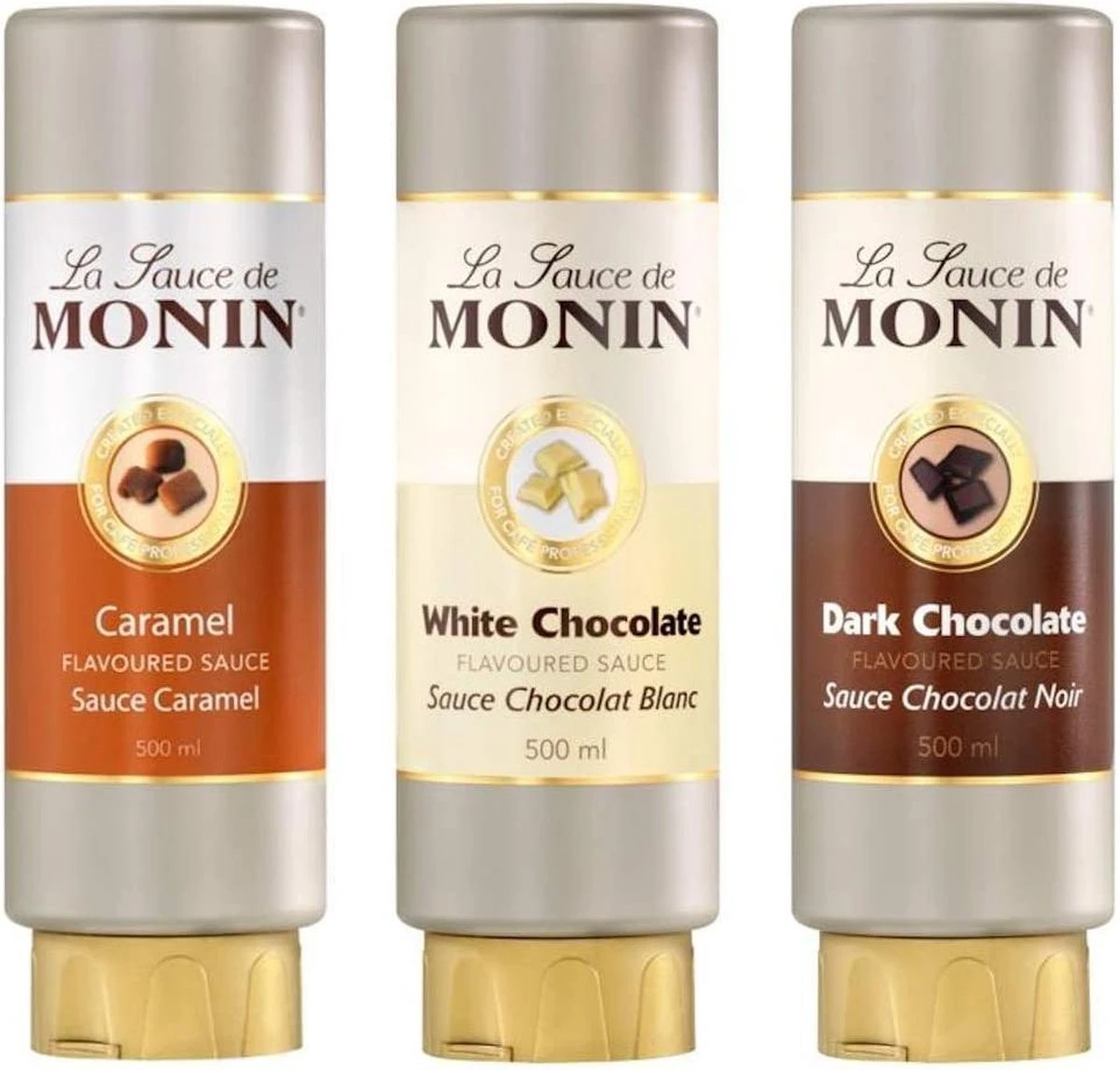 Monin Dessert Topping Dark Chocolate - 50 Cl 5 Monin Dessert Topping Dark Chocolate - 50 Cl - Afbeelding 3