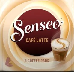 Senseo Café Latte Koffiepads - 2/9 Intensiteit - 4 X 8 Pads 19 Senseo Café Latte Koffiepads - 2/9 Intensiteit - 4 X 8 Pads -Koffiedranken 1200x1157 2