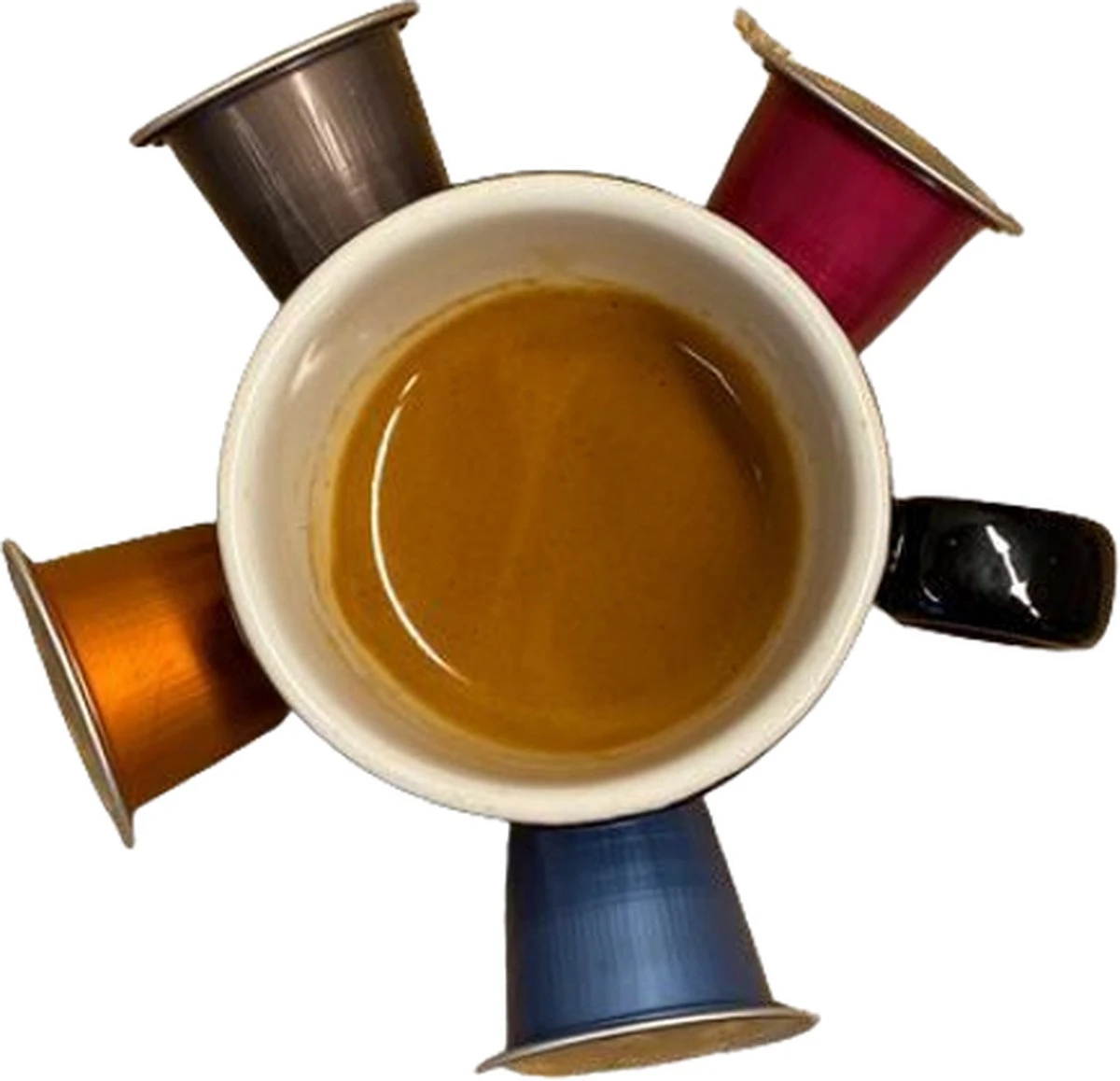 100 Capsules Epic Coffee - Ristretto - Nespresso® Compatible Aluminium Capsules - RFA Keurmerk - Doos 100 Stuks 7 100 Capsules Epic Coffee - Ristretto - Nespresso® Compatible Aluminium Capsules - RFA Keurmerk - Doos 100 Stuks - Afbeelding 5