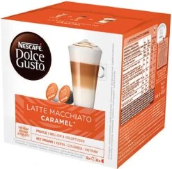Nescafé Dolce Gusto Caramel Macchiato Capsules - 48 Koffiecups 20 Nescafé Dolce Gusto Caramel Macchiato Capsules - 48 Koffiecups -Koffiedranken 1200x1179 1
