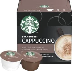 Starbucks By Dolce Gusto Cappuccino Capsules - 36 Koffiecups -Koffiedranken 1200x1179
