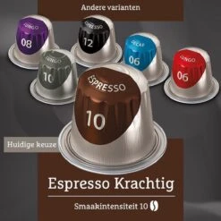 Douwe Egberts Espresso Krachtig (10) - 5 X 40 Koffiecups -Koffiedranken 1200x1200 17