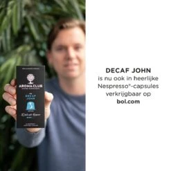 Aroma Club - Cafeïnevrije Koffiebonen 1KG - No. 5 Decaf John - Koffie Intensiteit 3/5 9 Aroma Club - Cafeïnevrije Koffiebonen 1KG - No. 5 Decaf John - Koffie Intensiteit 3/5 -Koffiedranken 1200x1200 174