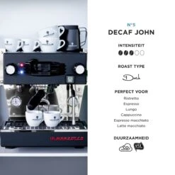 Aroma Club - Cafeïnevrije Koffiebonen 1KG - No. 5 Decaf John - Koffie Intensiteit 3/5 10 Aroma Club - Cafeïnevrije Koffiebonen 1KG - No. 5 Decaf John - Koffie Intensiteit 3/5 -Koffiedranken 1200x1200 175