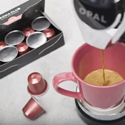 Aroma Club - Nespresso Compatible Capsules (120 St.) - No. 4 Fair Frank - Intensiteit 4/5 - Espresso - 100% Aluminium Koffiecups 14 Aroma Club - Nespresso Compatible Capsules (120 St.) - No. 4 Fair Frank - Intensiteit 4/5 - Espresso - 100% Aluminium Koffiecups -Koffiedranken 1200x1200 22