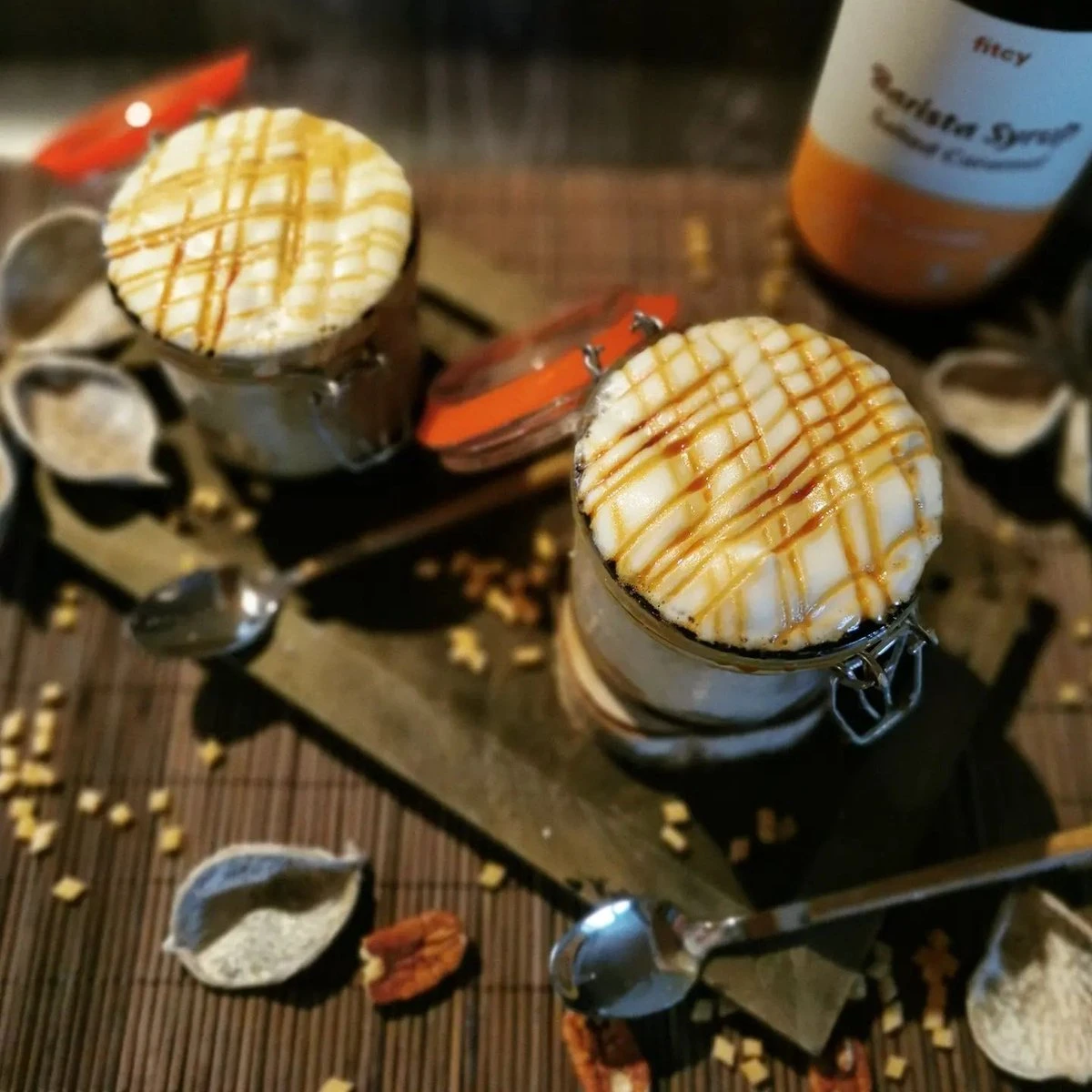 Fitcy | Koffiesiroop | Mix Koffiesiropen | Barista Syrup | Zero | Vegan | Vetvrij | Suikervrij | Keto-vriendelijk | Koffie | Siroop | MET 7 X DOSEERPOMP | 7 X 1L 5 Fitcy | Koffiesiroop | Mix Koffiesiropen | Barista Syrup | Zero | Vegan | Vetvrij | Suikervrij | Keto-vriendelijk | Koffie | Siroop | MET 7 X DOSEERPOMP | 7 X 1L - Afbeelding 3