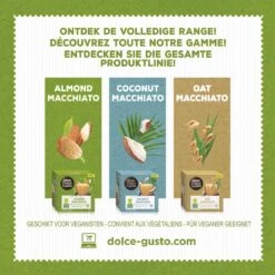 Nescafé Dolce Gusto Coconut Macchiato Capsules - Vegan Koffie - 36 Koffiecups 12 Nescafé Dolce Gusto Coconut Macchiato Capsules - Vegan Koffie - 36 Koffiecups -Koffiedranken 1200x1200 48