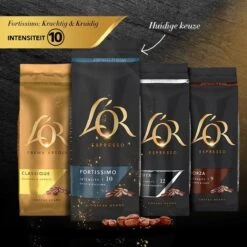 L'OR Espresso Fortissimo Koffiebonen (10) - 4 X 500 Gram 18 L'OR Espresso Fortissimo Koffiebonen (10) - 4 X 500 Gram -Koffiedranken 1200x1200 62