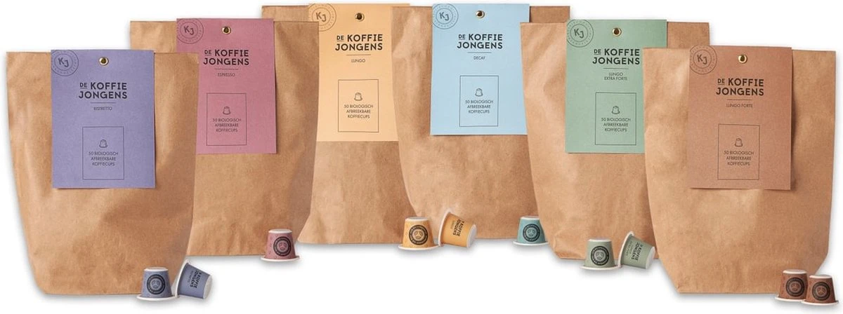 De Koffiejongens - Grootverpakking Ristretto - 200 Nespresso Koffiecups 4 De Koffiejongens - Grootverpakking Ristretto - 200 Nespresso Koffiecups - Afbeelding 2