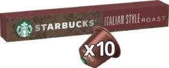 Starbucks By Nespresso Capsules Italian Roast - 12 Doosjes à 10 Koffiecups -Koffiedranken 1200x480