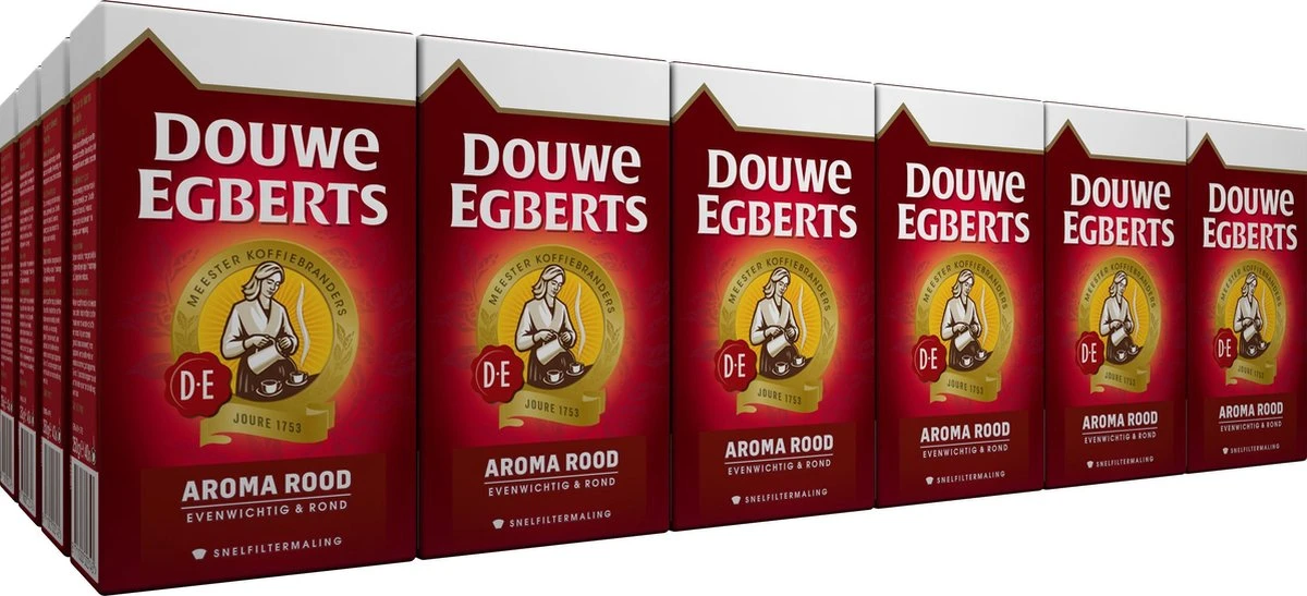 Douwe Egberts Aroma Rood Filterkoffie - 24 X 250 Gram 3 Douwe Egberts Aroma Rood Filterkoffie - 24 X 250 Gram