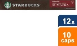 Starbucks By Nespresso Sumatra Espresso Dark Roast Capsules - 120 Koffiecups 12 Starbucks By Nespresso Sumatra Espresso Dark Roast Capsules - 120 Koffiecups -Koffiedranken 1200x714