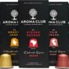 Aroma Club - Proefpakket Nespresso Compatible Capsules (100 St.) - 5 Smaken - Espresso & Lungo - 100% Aluminium Koffiecups 1 Aroma Club - Proefpakket Nespresso Compatible Capsules (100 St.) - 5 Smaken - Espresso & Lungo - 100% Aluminium Koffiecups -Koffiedranken 1200x749