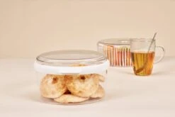 Mepal - Theedoos Rond - Transparant - 6 Vakken - Opbergdoos - Theekist -Koffiedranken 1200x800 31