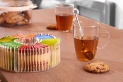 Mepal - Theedoos Rond - Transparant - 6 Vakken - Opbergdoos - Theekist -Koffiedranken 1200x800 32