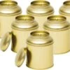 Merkloos Theeblik Goud Met Aroma Deksel 100 Gram | 6 Stuks 1 Merkloos Theeblik Goud Met Aroma Deksel 100 Gram | 6 Stuks -Koffiedranken 1200x804