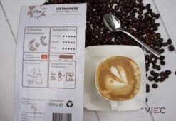 Vietnamese Dark Roast Koffiebonen 500g | 20% Arabica - 80% Robusta | DAM Koffie -Koffiedranken 1200x824