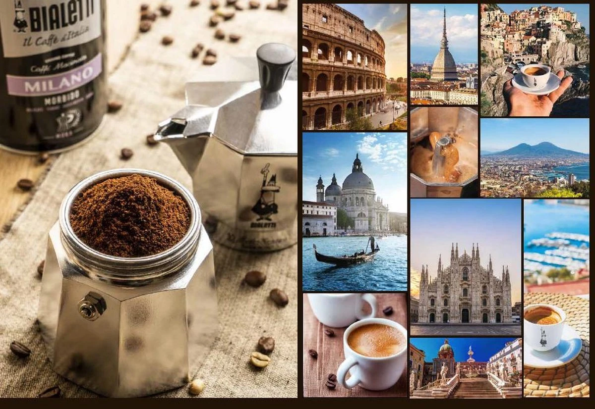 Bialetti Perfetto Moka Gemalen Koffie Proefpakket - 4 X 250 Gram - Classico, Intenso, Delicato En Nocciola 5 Bialetti Perfetto Moka Gemalen Koffie Proefpakket - 4 X 250 Gram - Classico, Intenso, Delicato En Nocciola - Afbeelding 3