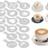 Koffie Figuurtjes Maker - Latte Art - Cacao Vormpjes - 16 Verschillende Houders - Cappuccino - Latte Macchiato - Hartjes Maker 2 Koffie Figuurtjes Maker - Latte Art - Cacao Vormpjes - 16 Verschillende Houders - Cappuccino - Latte Macchiato - Hartjes Maker -Koffiedranken 1200x858