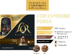 L'OR BARISTA XXL Forza (9) - 5 X 10 Koffiecups 18 L'OR BARISTA XXL Forza (9) - 5 X 10 Koffiecups -Koffiedranken 1200x895