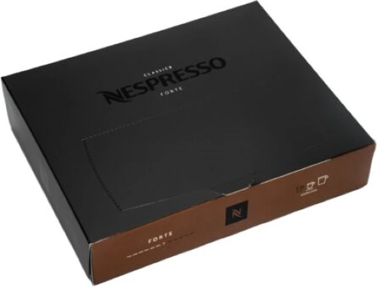 Nespresso Pro Forte Koffie Capsules - 50 Stuks - Voordeelverpakking Voor Professioneel Gebruik 4 Nespresso Pro Forte Koffie Capsules - 50 Stuks - Voordeelverpakking Voor Professioneel Gebruik - Afbeelding 2