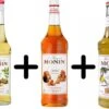 Monin Koffiesiroop VOORDEELPACK Vanille 25cl + Hazelnut 25cl + Caramel 25cl Set 3 Flessen 1 Monin Koffiesiroop VOORDEELPACK Vanille 25cl + Hazelnut 25cl + Caramel 25cl Set 3 Flessen -Koffiedranken 1200x926