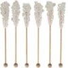 Luxe Kandijsticks - 10 Stuks - Thee - Koffie – Drank – Feest - Kandij - Sticks - Koffiesuiker - Kandij Sticks - Tafelversiering - Cadeau – Gift – Suikersticks – Cocktail - Wit - Kandijsuiker - Feestdagen - Hightea -Koffiedranken 1200x932