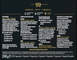 L'OR Lungo Estremo Koffiecups - Intensiteit 10/12 - 4 X 40 Capsules -Koffiedranken 1200x942 1